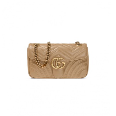 GUCCI GG MARMONT MEDIUM SHOULDER BAG 443497 (26*15*7cm)